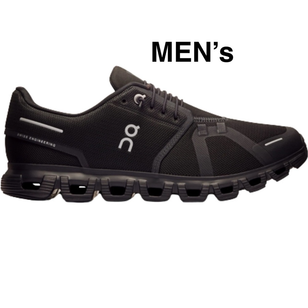 On Running cloud 6 Men's Black Charcoal Sneakers brand new with original box